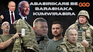 RWAMBIKANYE HAGATI YA ZELENSKY NABASIRIKARE BE BAKURUBASHOBORA KUMWIYICIRARUSSIA YARABINJIRIYE SE [upl. by Pirozzo278]