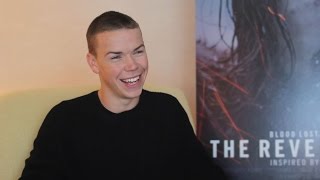 Will Poulter  The Revenant Interview HD [upl. by Edyth]