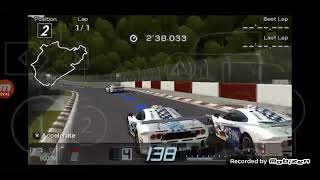 GT usa PPSSPPauto gearnurburgring gameplay [upl. by Kcinom812]