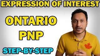 OINP EOI StepbyStep Application Process  Expression Of Interest  Canada 2024 [upl. by Auop]