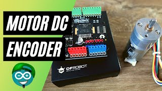 Motor DC con Encoder  Arduino Velocidad y Posición ✅ DFRobot [upl. by Sasnak]