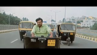 Darshan Super Auto Rickshaw Fight Scene  Sarathi Kannada Movie  Bullet Prakash Kote Prabhakar [upl. by Bertilla]