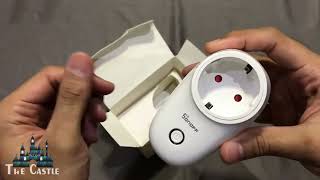 UNBOXING Review Sonoff S26 Smart Socket Smart Home Wifi Indonesia [upl. by Suckram]