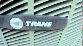 Lots of Trane amp Ducane Central Air Conditioners running [upl. by Lathrope]