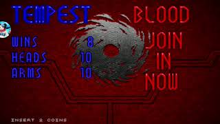 Bloodstorm Arcade Gameplay 1 playing with Tempest [upl. by Nav]