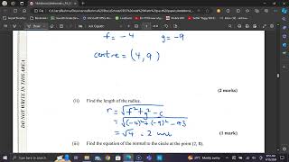 CSEC Add Math Paper 2 worked solutions series  June 2023  Question 3a [upl. by Eniahs581]