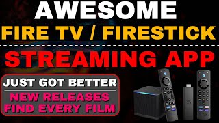 AWESOME FIRESTICK STREAMING APP JUST GOT BETTER 2024 UPDATE [upl. by Dlawso]