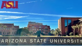 Arizona State University ASU Campus Tour  Tempe Campus  MOST DETAILED [upl. by Rufe]