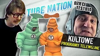 Dzieci testują KULTOWE programy telewizyjne  TUBE NATION [upl. by Marv]