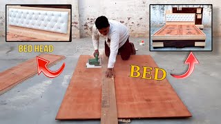 How To Build Double Bed At Home In 2024डबल बेड कैसे बनाए Bed Design 2024Double Bed kaise Banaye [upl. by Herman]