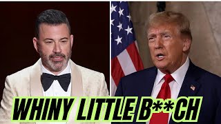 Fake Tough Guy Trump Whines About Jimmy Kimmel and ABC [upl. by Ileane396]