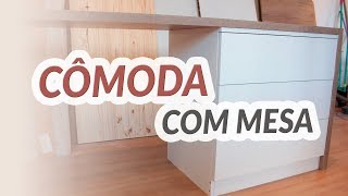 COMO FAZER UMA CÔMODA COM BANCADA  TRANSFORMANDO VIDAS EP05 [upl. by Haleelahk968]