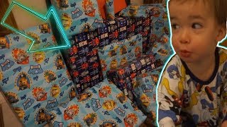 ISAACS 2ND BIRTHDAY MORNING OPENING PRESENTS [upl. by Nohsreg]