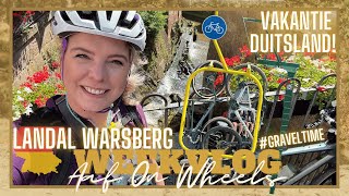 VAKANTIE🇩🇪 LANDAL WARSBERG SAARBURG DUITSLAND GERMANY CYCLING MTB・VLOG 146  Aaf on Wheels © [upl. by Rockey]