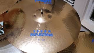 Paiste 2000 Sound Reflections 18quot Crash  20quot ride [upl. by Taddeusz]