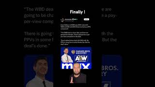 AEW PPV’S rumored to be coming to MAX aew aewdyanmite max wrestling wrestler aewcollision [upl. by Ardnazil]