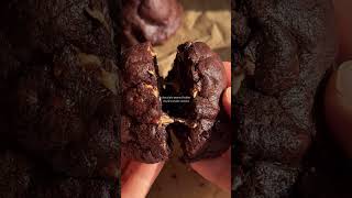 LEVAIN STYLE chocolate Peanut butter chunky cookies 🍪 [upl. by Ylrae]