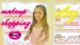 Makeup Shopping VLOG  for FOLLOWING a BEAUTY GURU makeup video TUTORIAL [upl. by Acinelav524]