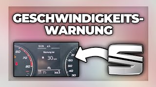 SEAT Geschwindigkeitswarnung ausschalten  Tutorial [upl. by Marston992]