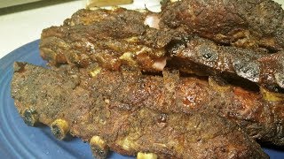 Dry rub smoked riblets [upl. by Nella]