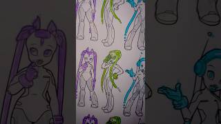 FNaF GLOW IN THE DARK Coloring Book PAGE 15BOBBIEDOTSPizzaplexArt Drawing DIY fnaf art drawing [upl. by Kelley805]