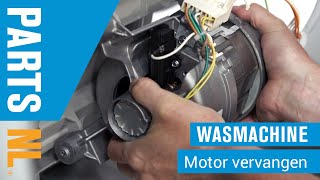 Motor vervangen van wasmachine PartsNL uitleg [upl. by Andreana]