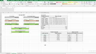 South Africa Income Tax Calc with Bonus [upl. by Idarb452]