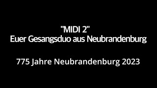 775 Jahre Neubrandenburg 2023  Unser Geburtstagslied für unsere Stadt [upl. by Nafets388]