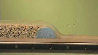 Hydraulic jump low head dam installation and coarse sediment transport [upl. by Kavanaugh]