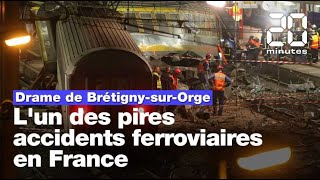 Drame de BrétignysurOrge lun des pires accidents ferroviaires en France [upl. by Atiz270]