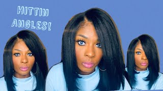 Outre HD Lace Front Wig Perfect Hairline Fully HandTied 13X4 Lace Wig Dannita ft SamsBeauty 🤍🤍 [upl. by Lilia242]