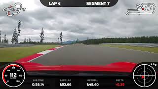 718 GT4 Ridge Motorsports Park 15027 Lap [upl. by Kumar]