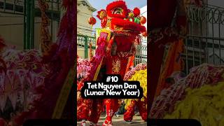 Top 10 Festivals amp Holidays in Vietnam p1 🇻🇳 top10 shorts vietnam festival vietnameseculture [upl. by Pierro]