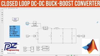 Design and simulation of DCDC BUCKBoost Converter using PI Controller in MATLABSimulink [upl. by Elylrac]