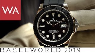 Baselworld 2019 Handson the ROLEX novelties [upl. by Syhr]