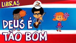 Deus É Tão Bom em Libras  3Palavrinhas  Libras Volume 4 [upl. by Aivitnahs]