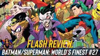 BatmanSuperman World’s Finest 27 Comic Review [upl. by Enerahs]