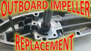 Chrysler Outboard 85 hp Impeller Replacement DIY [upl. by Philo]