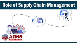 Role of Supply Chain Management Key Supply Chain Roles and Responsibilities  AIMS Education [upl. by Mozes]