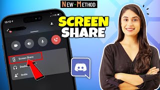 How to discord screen share on mobile 2024  Easy [upl. by Karl]