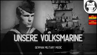 Unsere Volksmarine East German Navy German Military March [upl. by Nesila763]