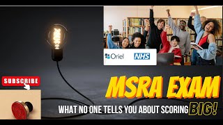 MSRA Exam Success What no one tells you about scoring BIG  SJT tips from an IMG 600 [upl. by Acessej]