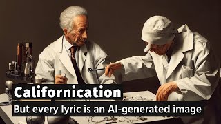 Californication  But every lyric is an AI generated image [upl. by Kliber]