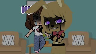 quotI just wanna be your friendquot  Springtrap and Deliah skit  Gacha Club [upl. by Tnomad]