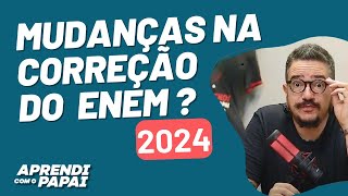 Mudanças na correção do Enem 2024 [upl. by Brittnee]