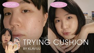 I tested KLAVUU Cushion Foundation  Unpacking face toner and consealer [upl. by Nilyaj174]