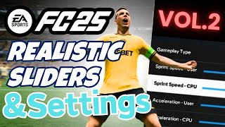 REALISTIC SLIDERS UPDATE for FC25 [upl. by Notneb]