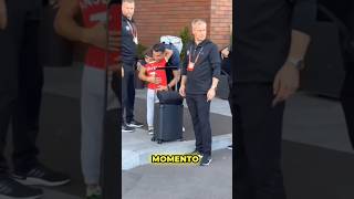 Niño Emocionado Abraza a Ronaldo y Vive el Momento de Su Vida 😍 [upl. by Natfa]