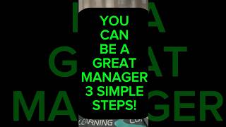 Transform Your Leadership 3 Simple Tips for Managers leadership management [upl. by Srednas]