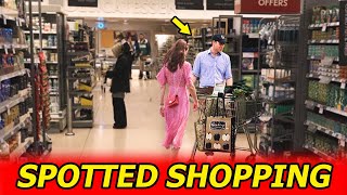 Catherine Accidentally Revealed Secret Name As Spotted Shopping With William At Market In Anglesey [upl. by Isolda]